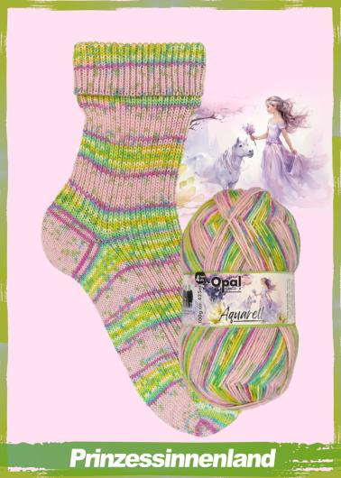 Opal Aquarell (4fach)