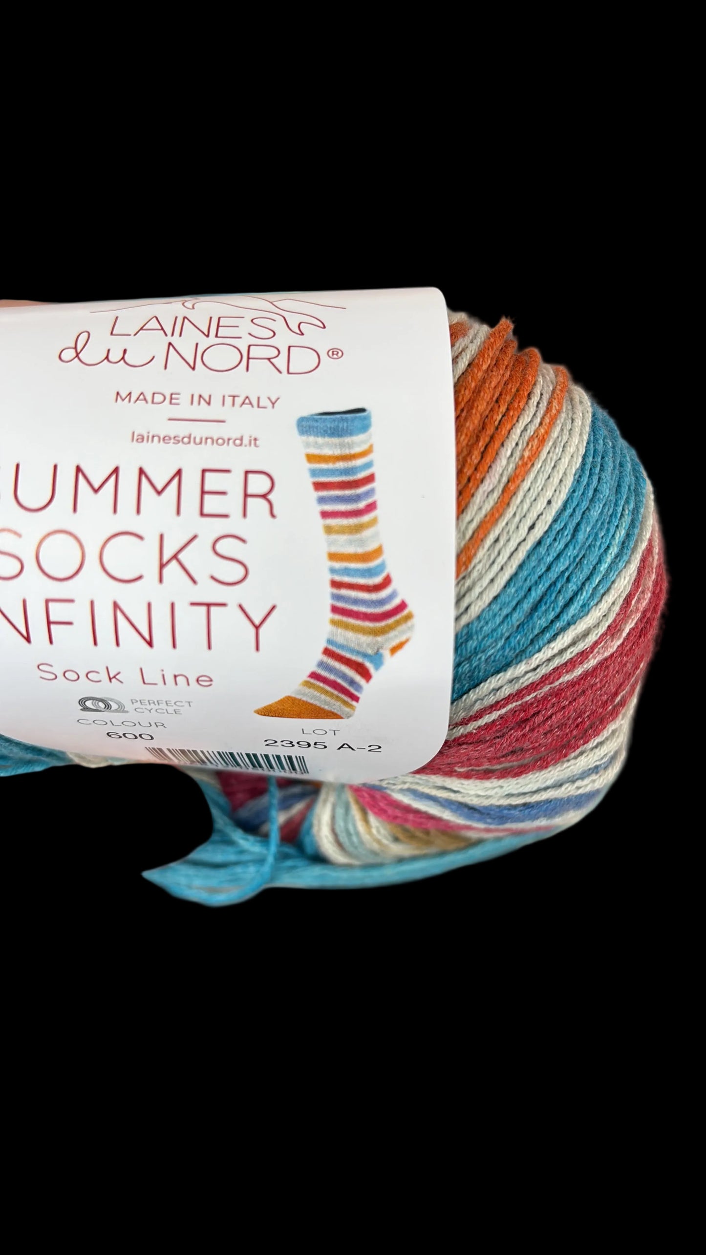 Summer Socks „Infinity“ (Laines du Nord / 4fach)