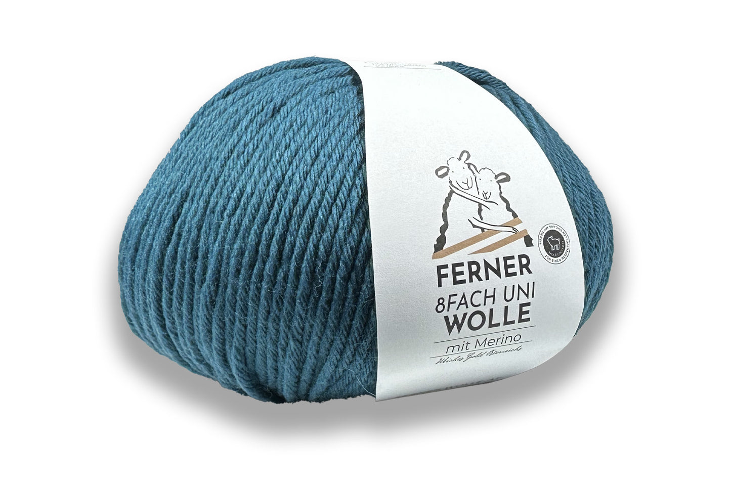 Ferner 8fach Sockenwolle Uni