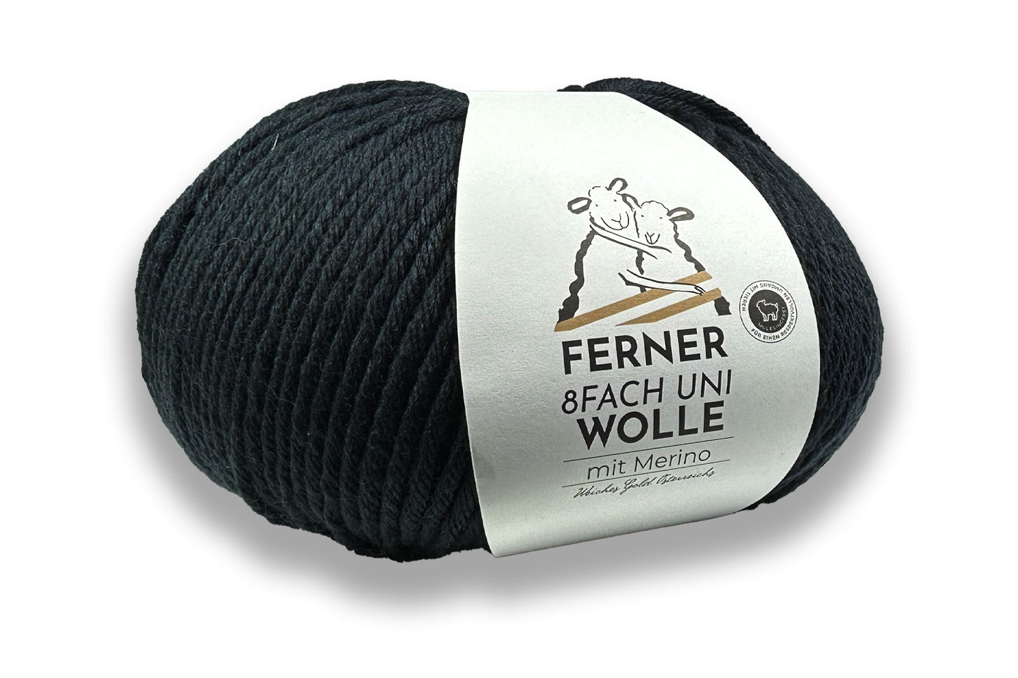 Ferner 8fach Sockenwolle Uni