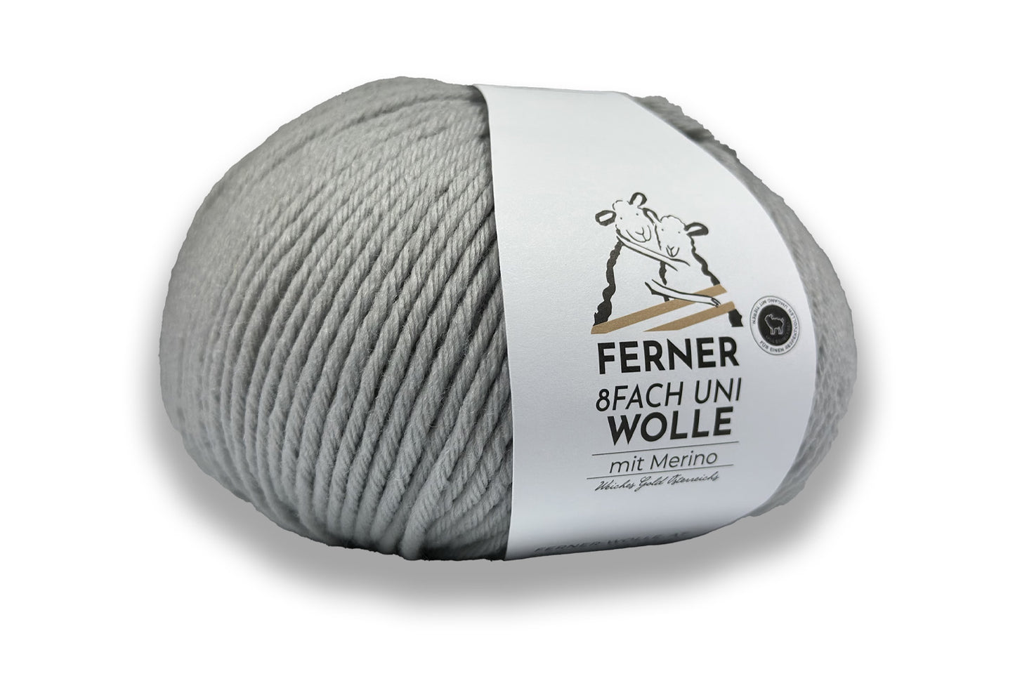 Ferner 8fach Sockenwolle Uni