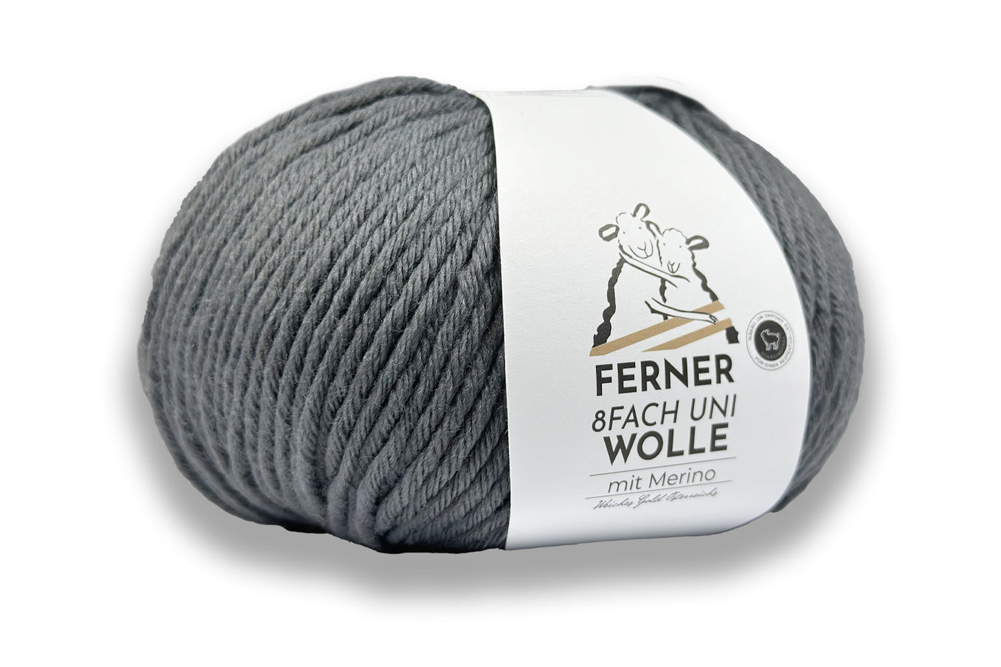 Ferner 8fach Sockenwolle Uni