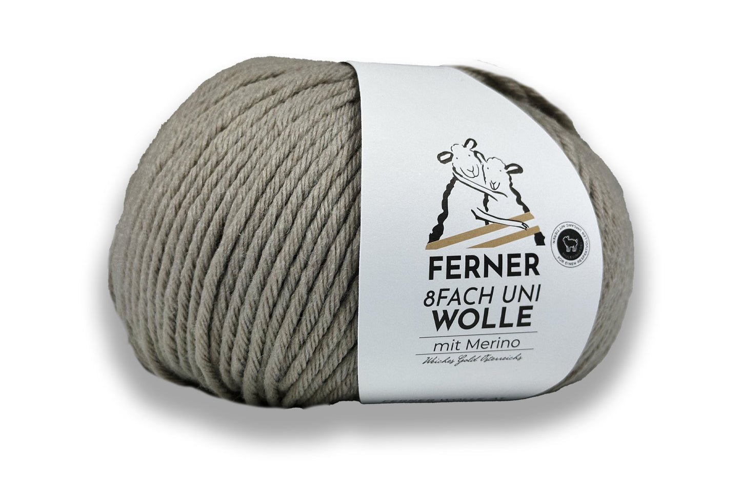 Ferner 8fach Sockenwolle Uni