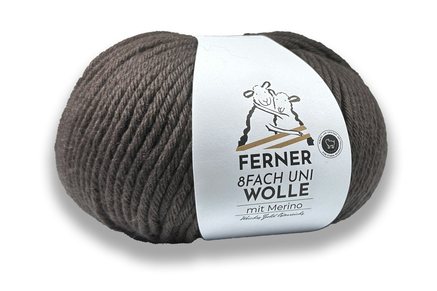 Ferner 8fach Sockenwolle Uni