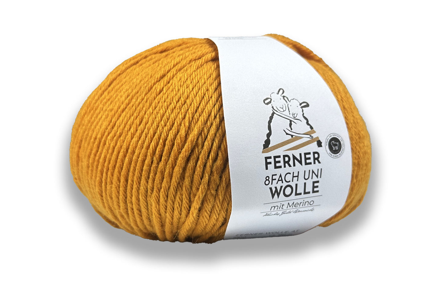 Ferner 8fach Sockenwolle Uni