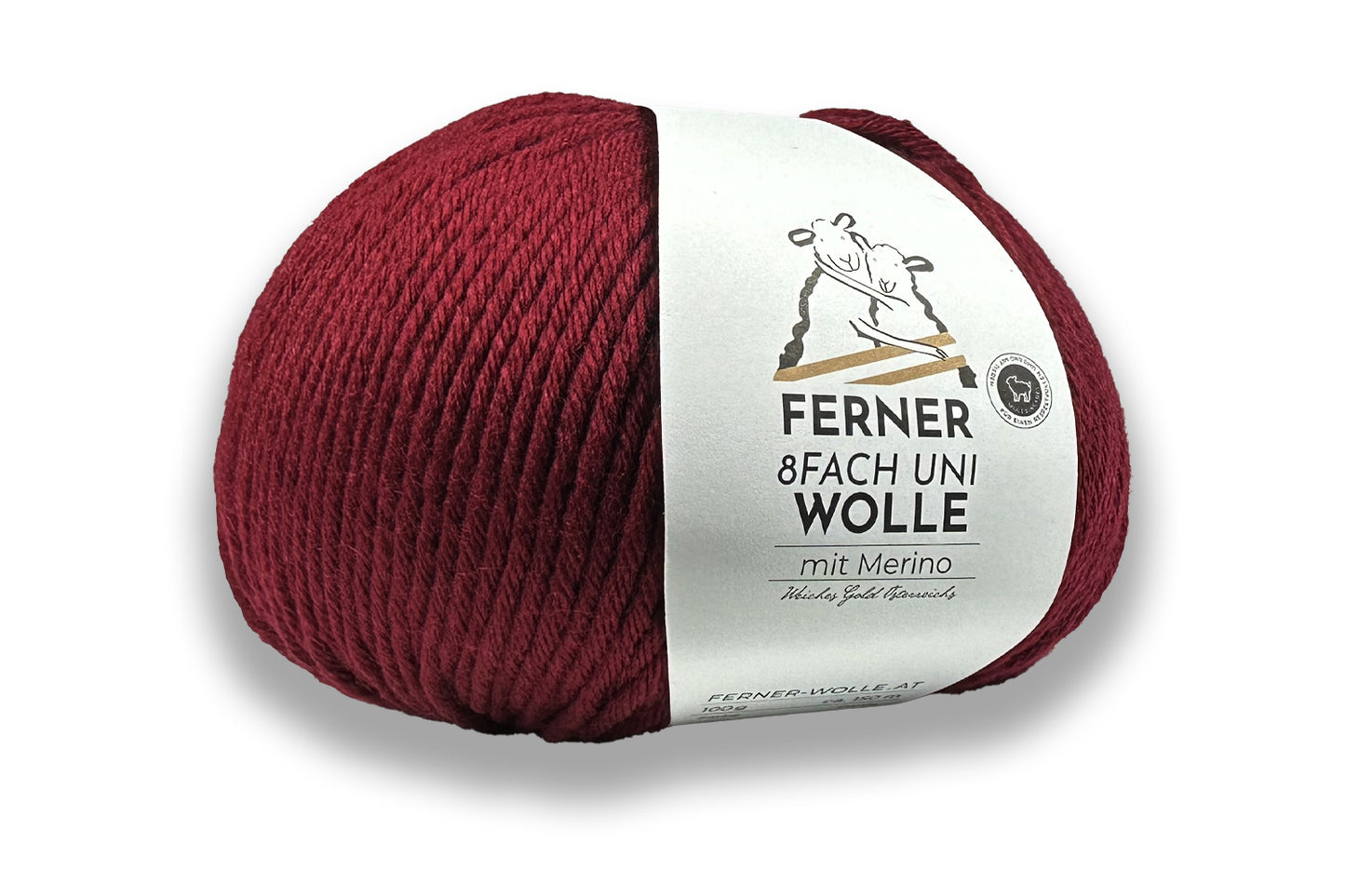 Ferner 8fach Sockenwolle Uni