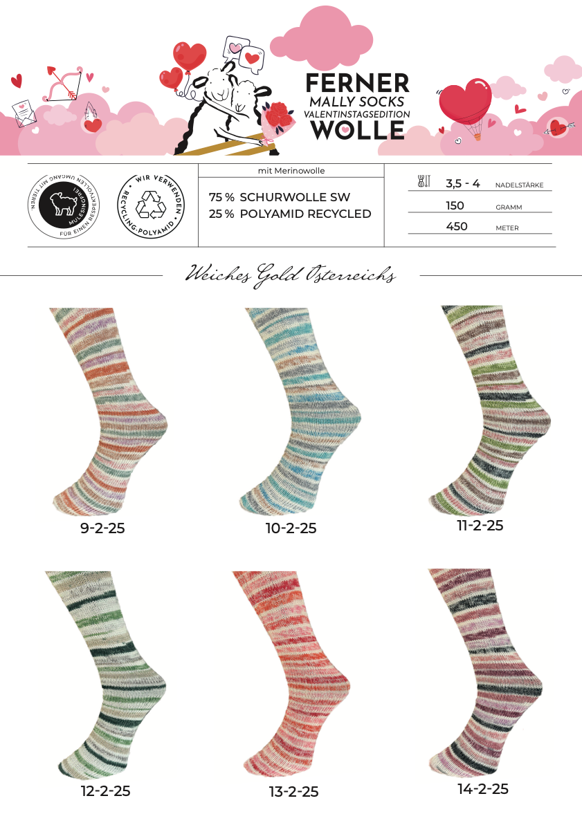 Mally Socks Valentinstagsedition 2025