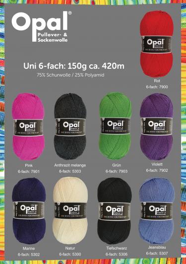 Opal 6fach Uni