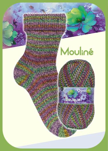 Bouquet Mouliné (Opal 4fach)