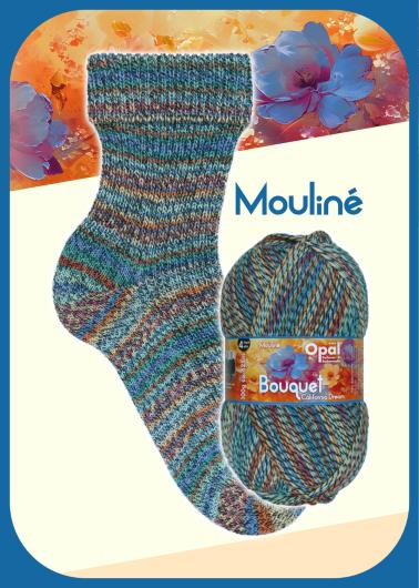 Bouquet Mouliné (Opal 4fach)