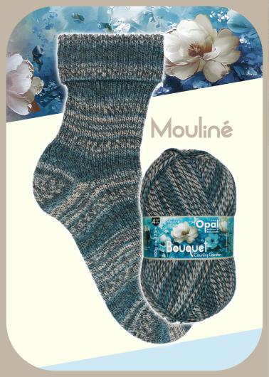 Bouquet Mouliné (Opal 4fach)