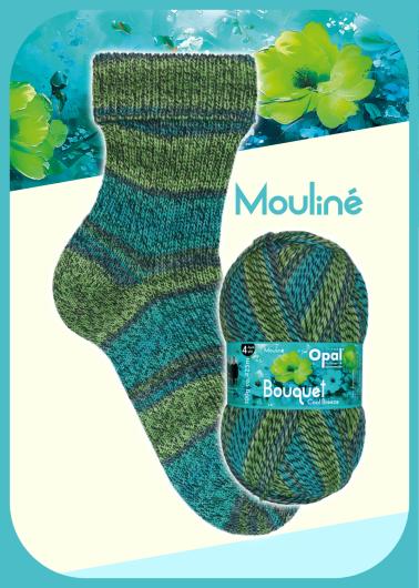 Bouquet Mouliné (Opal 4fach)