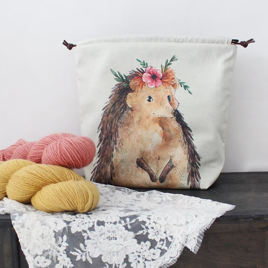 Nikki (Projekttasche, Igel)