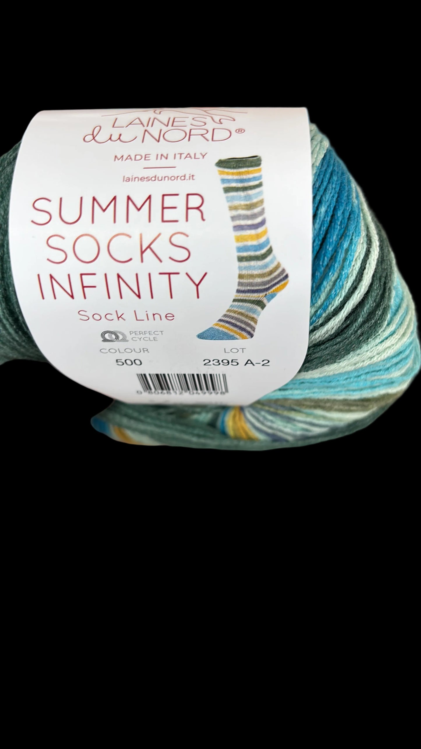 Summer Socks „Infinity“ (Laines du Nord / 4fach)