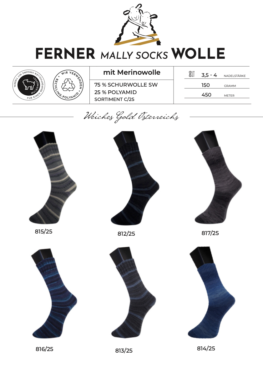 NEU Mally Socks (Sortiment C/25)