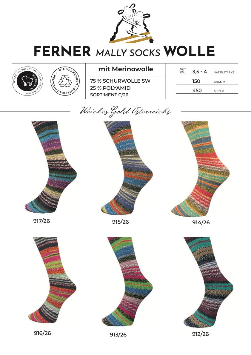 Mally Socks (Sortiment C/26)