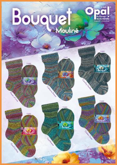 Bouquet Mouliné (Opal 4fach)